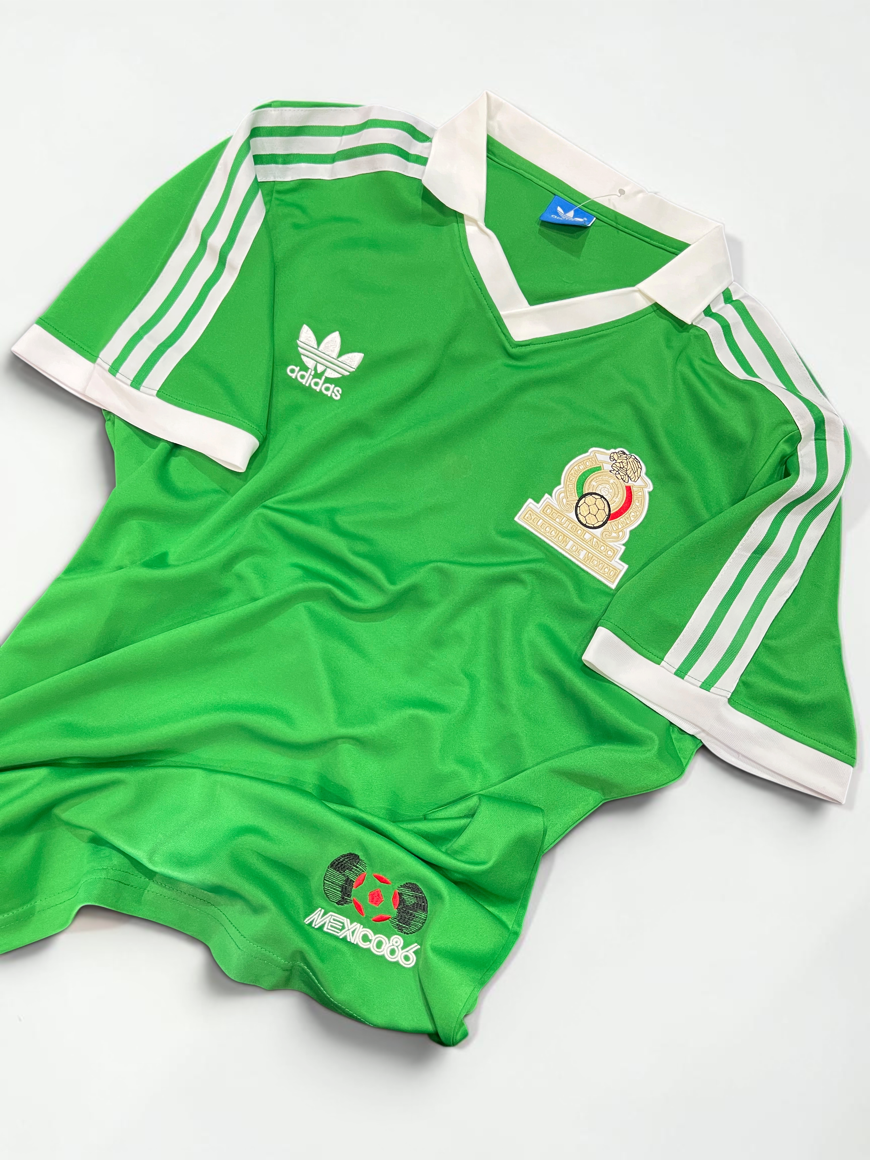 México 1986 Camiseta Clasica